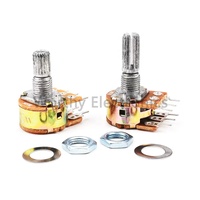 WH148 potentiomètre 10Kohm B1k 2k 5k 10k 50k 100k 200k 250k 500k 1M 3PIN 6PIN double potentiomètre simple