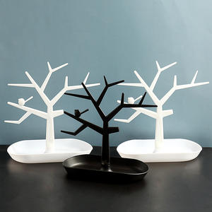 Moderno Porta Llaves con Forma de Árbol, Bandeja de Almacenamiento Vertical, Material PP, Organizador de Escritorio para Decoración de Entrada y Sala de Estar - Product Image 1