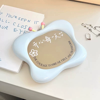 Miroir de maquillage portable de haute qualité étudiant dortoir maison mignon arc miroir de bureau