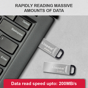   Memoria USB DTKN de 200 MB/s con Diseño de Anillo Colgante, Unidad Flash USB 3.2 de Aleación de Zinc - Product Image 4