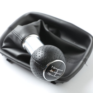 ฝาครอบกันฝุ่นเกียร์รถยนต์แบบยืดหดได้ สำหรับ Audi A6 รุ่นเก่า 5 6 สปีด สไตล์คลาสสิก วัสดุ PU - Product Image 4