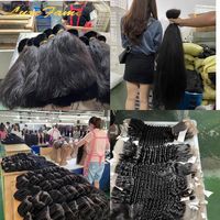 Fasci 100% di estensione dei capelli umani, Body Wave Hair umani fasci per donne nere