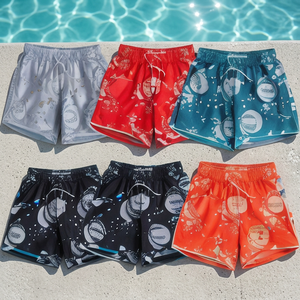 Men's Casual Breathable Plus Size Gym <b>Shorts</b> with 5 Inches Inseam 100% Cotton Canvas Fabric and <b>Zipper</b> Bag Included - Product Image 3