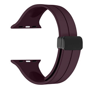 Bracelet de montre en silicone CM résistant à la transpiration, durable, avec boucle magnétique pliable pour <span class=keywords><strong>Apple</strong></span> <span class=keywords><strong>Watch</strong></span> 49mm 45mm 44mm 42mm 41mm 40mm - Product Image 1