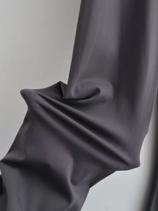 Fascia alta larga in pile caldo e morbido elastico <span class=keywords><strong>pantaloni</strong></span> a zampa d'elefante da donna - Product Image 3