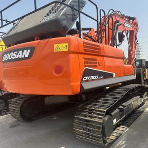 Excavadora Doosan usada de 30 toneladas de nueva condición 90% a la venta Excavadora de segunda mano Doosan DX300 - Product Image 2