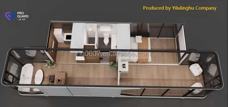 Expandable Steel Apple Cabin Container House for Home Office Hotel Tourist Resort Villa Apartment Building - Image 6