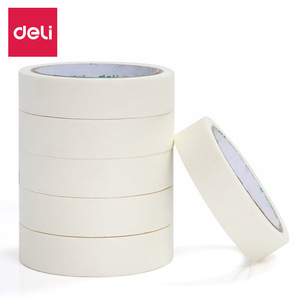 Deli Masking Tape 24mm X 20y Crepe Paper For Painting Protection Office Home Use - Product Image 2
