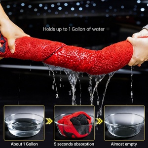 Toallas de Microfibra Super Absorbentes, Ecológicas, de Secado Rápido, para Lavado de Autos, Detallado, Sin Rayones, Gruesas, para Limpieza y Secado en el Hogar - Product Image 3