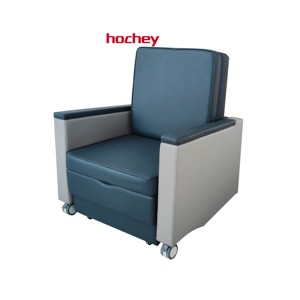 Hochey Medical Chaise d'accompagnement de luxe Mobilier d'hôpital Chaise d'<span class=keywords><strong>escorte</strong></span> d'hôpital pliable - Product Image 1