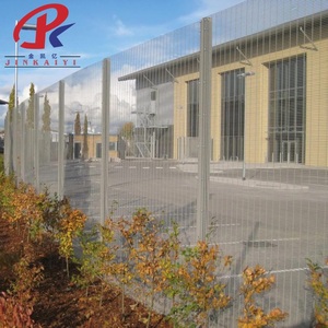 Clôture de sécurité <span class=keywords><strong>anti</strong></span>-effraction à mailles fines, <span class=keywords><strong>anti</strong></span>-évasion, résistante aux intempéries, modélisation 3D, revêtement PVC galvanisé, personnalisable pour - Product Image 4