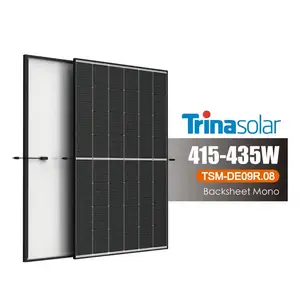 रॉटरडैम स्टॉक Trina सौर शिखर 410W 415W 420W 425W 430W सौर पैनलों यूरोपीय संघ गोदाम यूरोप स्टॉक सौर पैनल