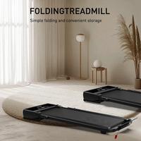 Caminadora Eléctrica Plegable con Plataforma de Carrera de 1000*400 mm de Ancho, Inclinación Automática, Velocidad de 8 km/h y Control Remoto para Uso Doméstico