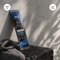 Sachet de gel énergétique imprimé sur mesure avec fermeture arrière et encoche de déchirement pour nutrition sportive, emballage alimentaire de qualité alimentaire avec faible MOQ
