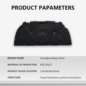 OEM 8E0863825AJ Couvercle d'isolation de <span class=keywords><strong>capot</strong></span> moteur de voiture de haute qualité pour <span class=keywords><strong>Audi</strong></span> A4B7 04-08 Pièces de rechange noires - Product Image 2