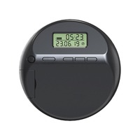 UPUPYES E1 Disque de stationnement solaire automatique pour voiture Disque de stationnement électronique solaire avec homologation