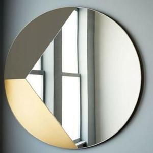SWT 2026 Contemporary Hotel Vanity <strong>Mirror</strong> Colored <strong>Bathroom</strong> Pink Glass Tinted Floor Standing 4mm <strong>Silver</strong> Oval LED Light <strong>Mirror</strong> - Product Image 3