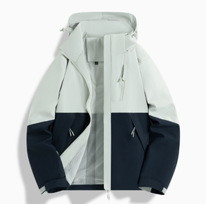 Giacca Portatile e Comprimibile per Esterni, Antivento, Idrorepellente DWR, Traspirante con Cappuccio per Viaggi, Escursioni in Montagna e Sport all'Aperto - Product Image 4