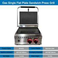 Grill et Plancha à Gaz Automatiques Professionnels Robustes pour Restaurants et Hôtels