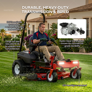 Cortadora de Césped Industrial de 42 Pulgadas con Giro Cero, 726cc, con Motor <span class=keywords><strong>KAWASAKI</strong></span> FR691V/20.6HP para Corte de Césped - Product Image 1