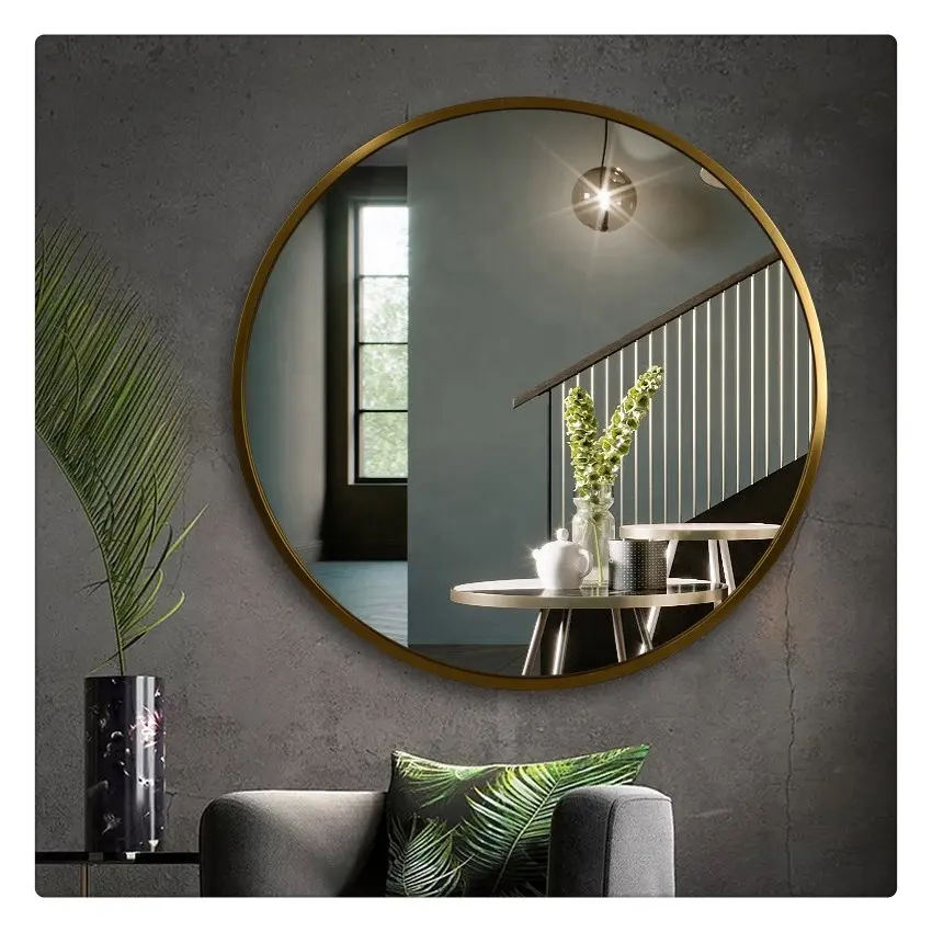 5mm High Definition Quality Decorative Frame Mirror Wall Mounted Mirror