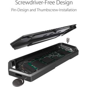 Carcasa Externa de Aluminio Rog Strix Arion ESD-S1C para M2 Nvme Ssd, Usb 3.2 Gen 2 Tipo C 10 Gbps para Portátil, Venta al por Mayor - Product Image 3