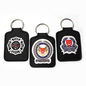 Llavero/Etiqueta de Equipaje/<span class=keywords><strong>Patch</strong></span> Bordado en Chenilla Personalizado con Diseño de Bandera de EE. UU., Lanyard de Piloto, Etiqueta de Equipaje de Mezclilla - Product Image 2