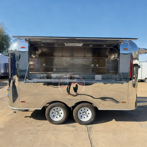 Carrello Mobile <span class=keywords><strong>per</strong></span> Alimenti in Acciaio Inossidabile a 4 Ruote, Design Resistente alla Ruggine - Carrello da Cucina Commerciale <span class=keywords><strong>per</strong></span> Catering e Fast Food, Ideale <span class=keywords><strong>per</strong></span> <span class=keywords><strong>Gelati</strong></span> - Product Image 1
