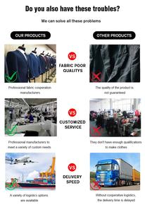 Costumes d'affaires de luxe à boutonnage simple pour hommes, grande taille, respirants et imperméables - Product Image 4