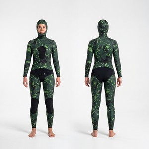 <span class=keywords><strong>Combinaison</strong></span> de plongée en néoprène 3 mm pour la pêche sous-marine, deux pièces, <span class=keywords><strong>combinaison</strong></span> intégrale pour femmes - Product Image 3