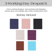 Agenda/Planificateur Hongbo personnalisé en cuir Saffiano multicolore A5 avec anneaux argentés/noirs/dorés – Cadeau esthétique