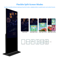 Monitor de Publicidad Digital Android/Windows I5 2+32G para Exhibición de Anuncios en Tiendas, 500-2000nits, Señalización Digital Personalizada