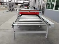 Ligne de laminage automatique HPL/placage pour MDF, contreplaqué et panneaux de particules - Machine de laminage à colle PUR (personnalisable)