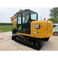 Prix de gros : Mini-excavatrice Caterpillar 308e2 d'occasion, modèle Cat 308e2, la plus vendue, avec fonctionnalités avancées