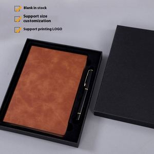 Mymoonpie Customized High-End Office Business Organizer Diary Notebook Gift Box Set Spiral <b>A5</b> <b>Notepad</b> Thickened PVC Cover - Product Image 3