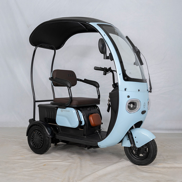 FGQ Easy Operate Canopy 3 Wheel Electric Scooter for Adult Tricycle