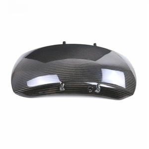 Guardabarros Delantero de Fibra de Carbono 3K Brillante, Tejido Twill 3K, Ligero y de Alta Resistencia para Sportster S RH1250 RH1250S - Product Image 3