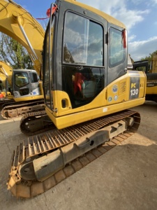 Excavadora KOMATSU PC130 de 13 toneladas, 95% Nueva, Original, con EPA y CE, Usada en Agricultura, Excavadora de 13 toneladas, Komatsu 130, Excavadora Grande - Product Image 3