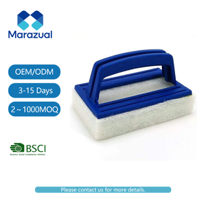 Cepillo de Limpieza para Piscinas Marazual, Esponja Suave, Cepillo de Plástico Manual para Paredes y Suelos de Piscinas - Product Image 1