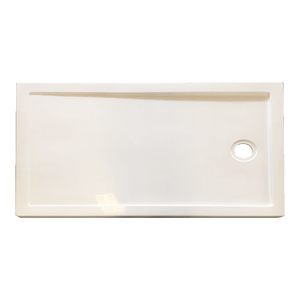 Piatto Doccia Rettangolare Moderno 80x170mm H.4 cm in Resina Acrilica Speciale e Marmo - per Hotel e Docce - Product Image 1