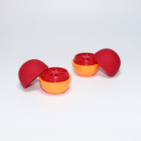 Vente chaude Mini Lèvres Sommeil Baume Boule Pot Ombre À Paupières Blush Solide En Caoutchouc Pot Crème Conteneur Distributeur Vide Cosmétique cas