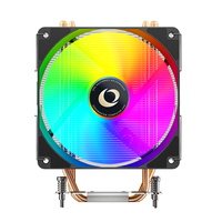 4 Heat Pipes CPU Cooler 120mm ARGB PWM Fluid Bearing Copper & Aluminum Heatsink Silent Air Cooling for Intel for Desktop