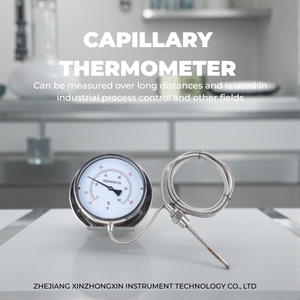 מדחום נימי מפלדת אל-חלד 6 אינץ' * 3 מטר, תמיכה ב-OEM ו-ODM, בקרת תהליכים תעשייתיים ומדידת טמפרטורה - Product Image 1