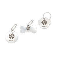Étiquette Métallique Géométrique Personnalisable en Acier Inoxydable avec Logo de Marque, Modèle en Alliage de Zinc pour Bijoux Souvenirs et Pendentifs