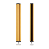 Détecteur photoélectrique infrarouge de sécurité pour rideau lumineux de mesure, capteur de décalage, communication RS485, distance de détection 0,2-8m