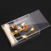Cadre de boîte d'ombre en acrylique transparent personnalisé vitrine de boîte d'ombre en acrylique transparent cadres photo de boîte d'ombre en acrylique transparent