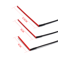 High Sensitivity Red Under Saddle Piezo Pickup Stick Passive Transducer Guitar Accessories for Folk Classical Ukulele Instrument