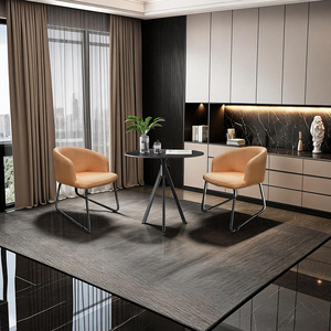 Ensemble table basse en métal design moderne pour petits espaces pour l'entrée dans les zones de réception des bureaux de vente <span class=keywords><strong>d</strong></span>'affaires pour les petits invités - Product Image 4