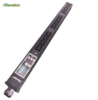 Interrupteur aérien Banatton 3p 63a, prise PDU robuste, rack américain, 12 voies, triphasé PDU