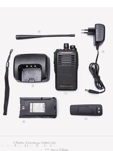 Radio bidirectionnelle civile WP-67 VHF simple 136~174 MHz, étanche IP67, batterie haute capacité 5W L767 - Product Image 5